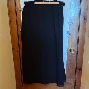 JS Collections Black Maxi Skirt